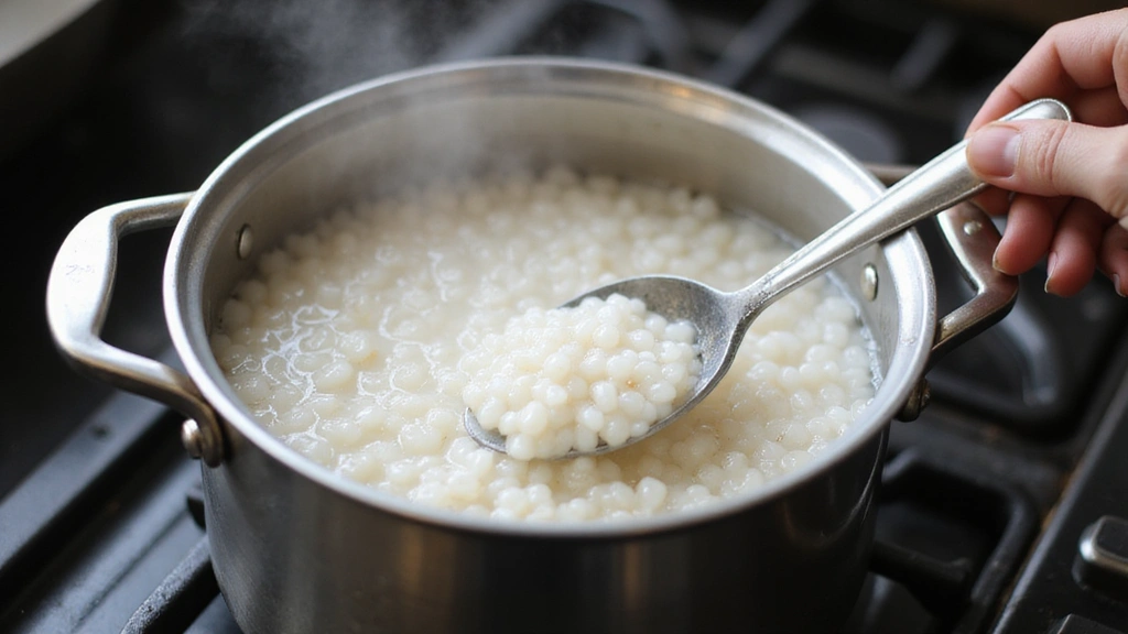 Best Machines to Start a Successful Bubble Tea Business - Step 3: Cook Tapioca Pearls