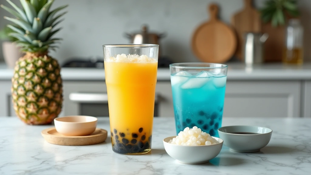 Blue Hawaii Bubble Tea Ingredients You Need to Try - Step 1: Prepare Ingredients