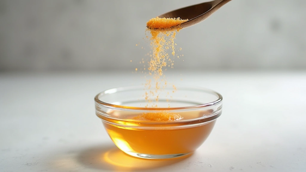 Boba Tea with Bubble Lid – Aesthetic Drink for Photoshoots - Step 5: Dissolve Gelatin for Bubble Lid