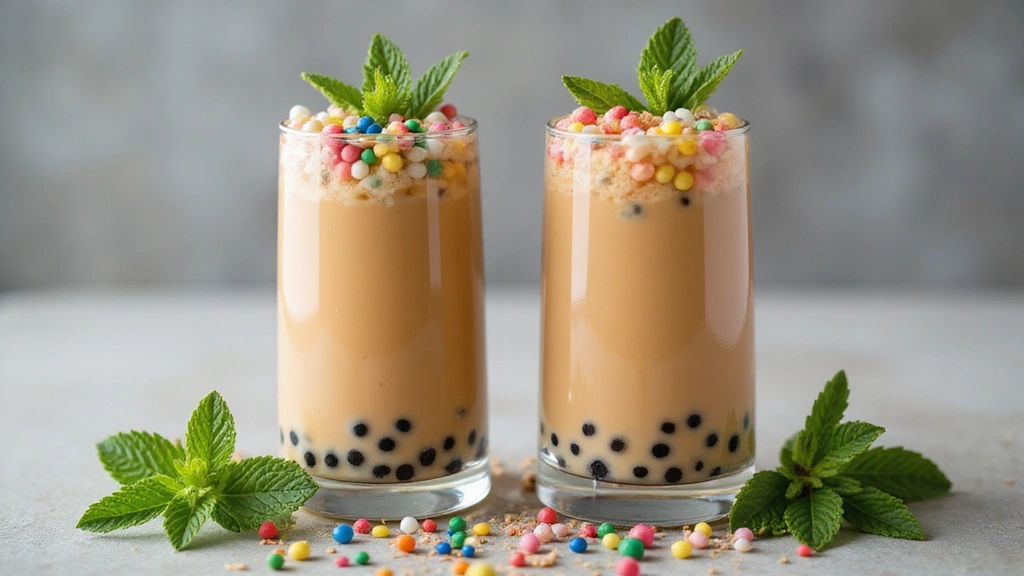 Bubble Tea Without Tapioca Pearls – 3 Delicious Alternatives - Step 7: Serve the Bubble Tea