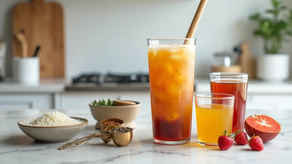 DIY Bubble Tea Without Milk – Perfect for Vegans - Step 1: Prepare Ingredients