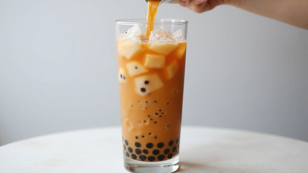 Design a Bubble Tea Menu That Customers Can’t Resist - Step 5: Assemble the Drink
