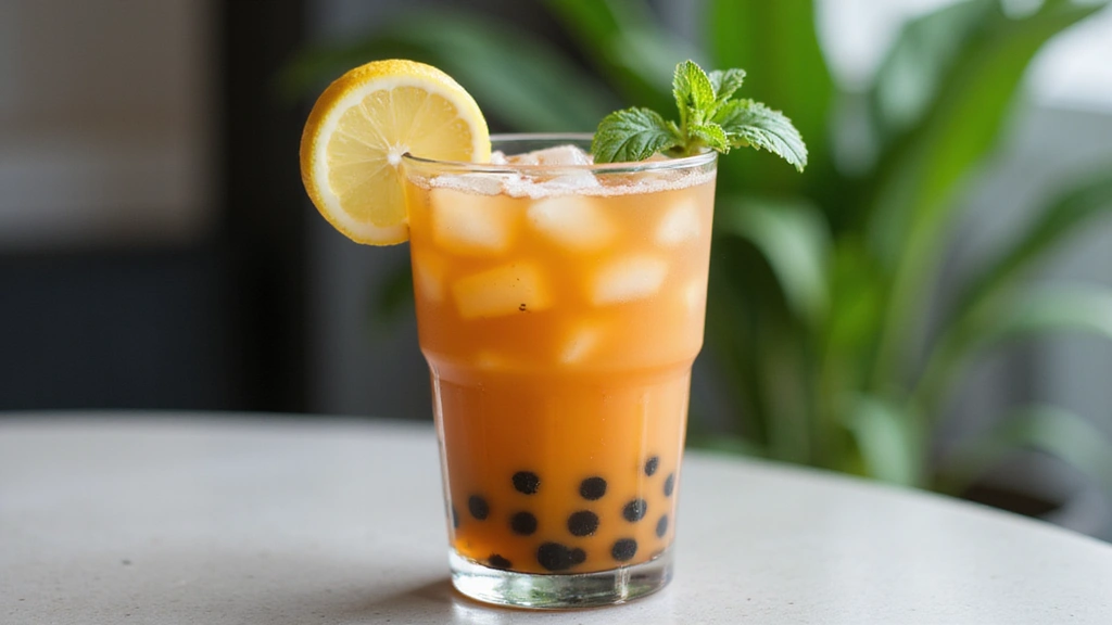 Design a Bubble Tea Menu That Customers Can’t Resist - Step 8: Garnish