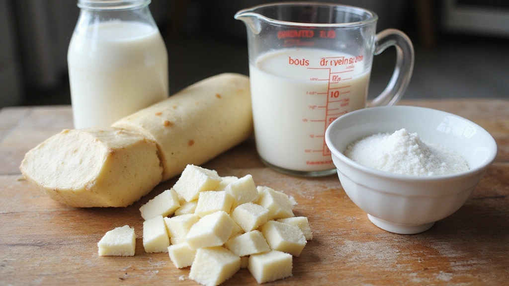 Easy Taro Bubble Tea Recipe You Can Make at Home - Step 1: Prepare Ingredients