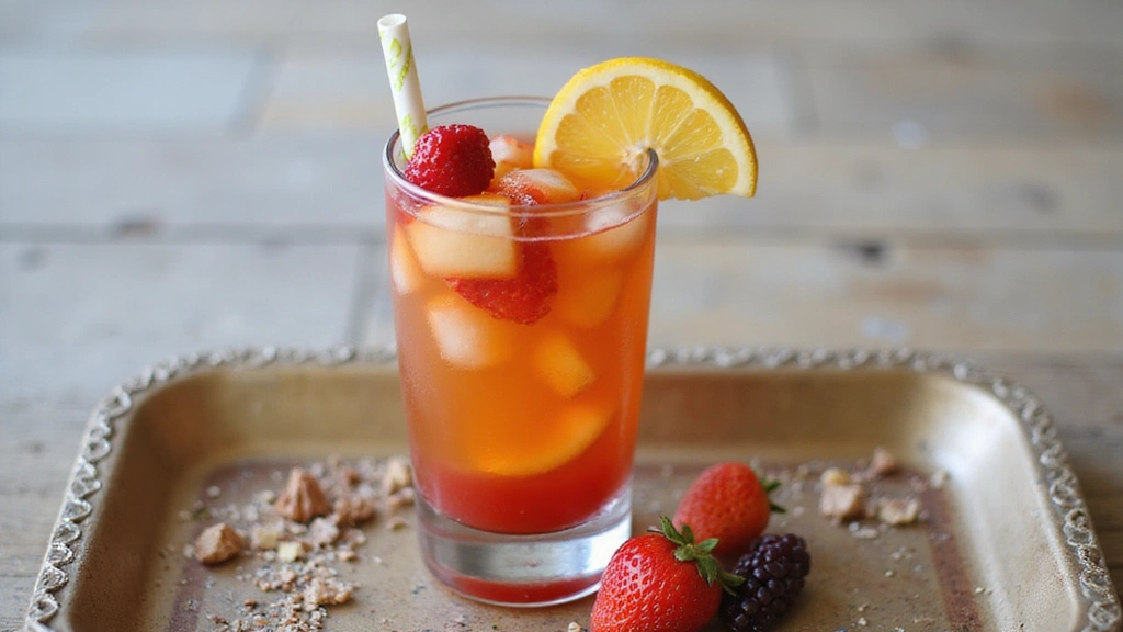 Fruit Bubble Tea Recipe – Fresh, Fruity, and Fun to Make - Step 7: Add Finishing Touches