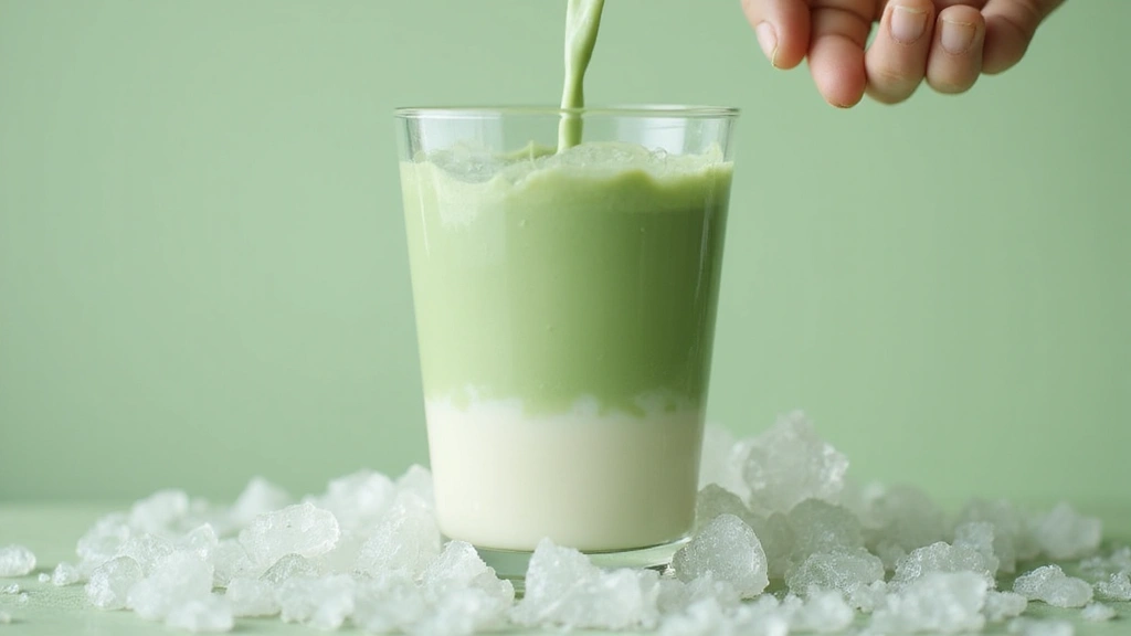 Healthy Matcha Bubble Milk Tea Recipe for Wellness Lovers - Step 5: Chill the Drink