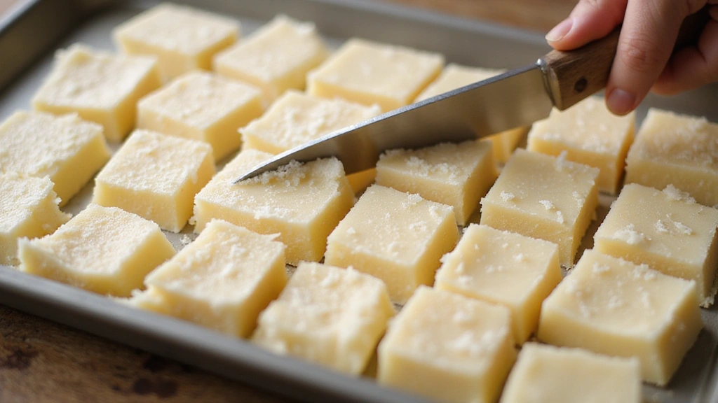 Homemade Coconut Jelly Recipe for Bubble Tea Lovers - Step 6: Cut the Jelly