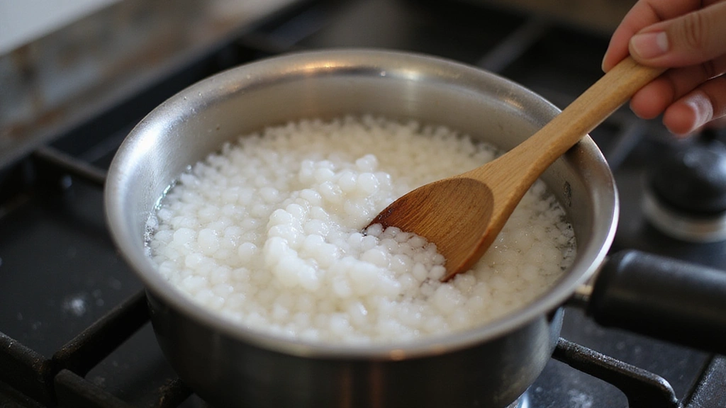 How to Choose the Perfect Bubble Tea Toppings for Your Shop - Step 1: Prepare the Tapioca Pearls