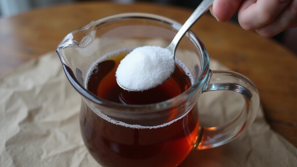 How to Choose the Perfect Bubble Tea Toppings for Your Shop - Step 3: Sweeten the Tea