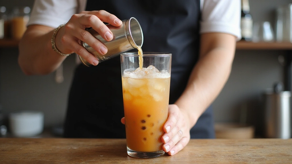 How to Host a Bubble Tea Birthday Party (DIY Bar Setup) - Step 5: Mix Individual Bubble Teas