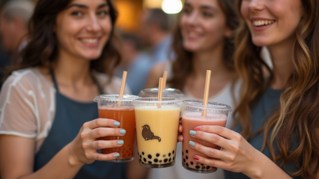 How to Host a Bubble Tea Birthday Party (DIY Bar Setup) - Step 7: Serve and Enjoy