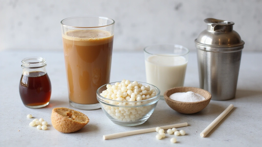 How to Order Bubble Tea Like a True Boba Expert - Step 1: Gather Ingredients