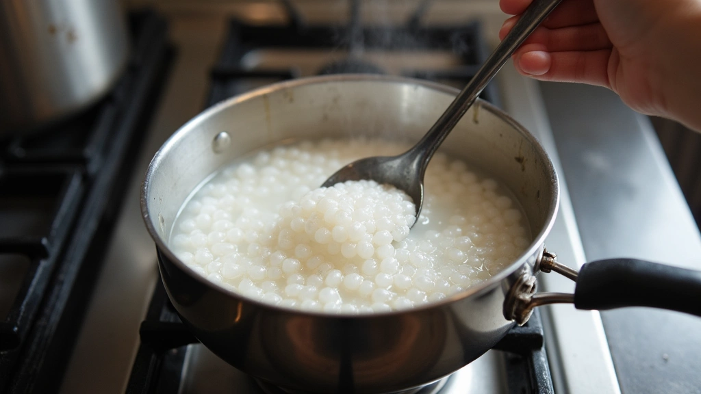 How to Order Bubble Tea Online Without Getting Scammed - Step 3: Cook Tapioca Pearls