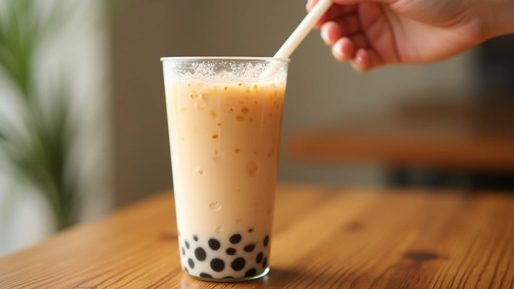 How to Set Up a Bubble Tea Shop Like a Pro (Step-by-Step Guide) - Step 7: Serve with a Straw