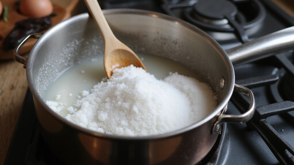 Iced Bubble Tea with Toppings – Cool, Sweet & Trendy - Step 4: Prepare Sugar Syrup