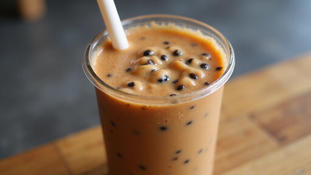 Instant Thai Tea Bubble Tea Recipe You Can Make in 5 Minutes - Step 5: Serve with a Straw
