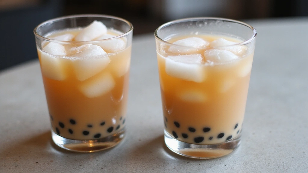 Jasmine Green Tea Bubble Tea – Light, Floral, Refreshing - Step 4: Prepare Serving Glasses