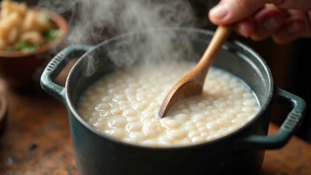 Mango Bubble Tea with Ice – Tropical Summer Drink Recipe - Step 1: Prepare Tapioca Pearls