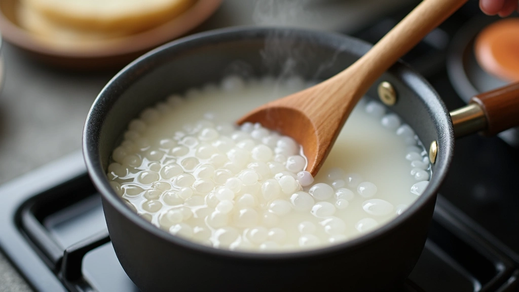 Pretty Pink Bubble Tea with Boba (Aesthetic Drink Idea) - Step 2: Cook Tapioca Pearls