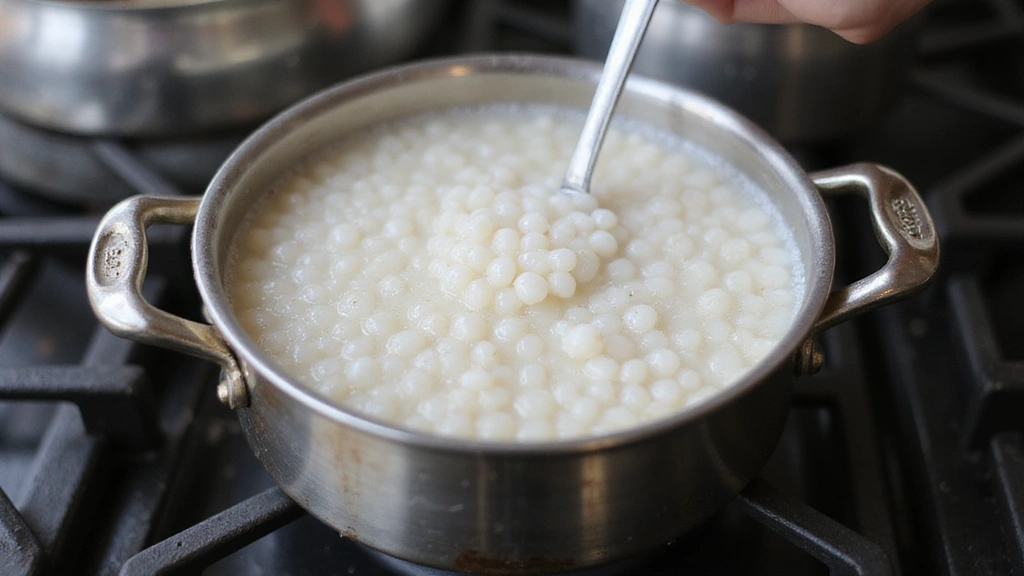 Purple and Green Bubble Tea Combo You Have to See - Step 2: Cook Tapioca Pearls