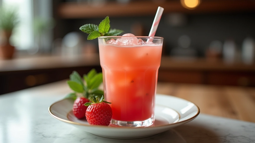 Strawberry Bubble Tea with Straw – The Perfect Aesthetic Drink