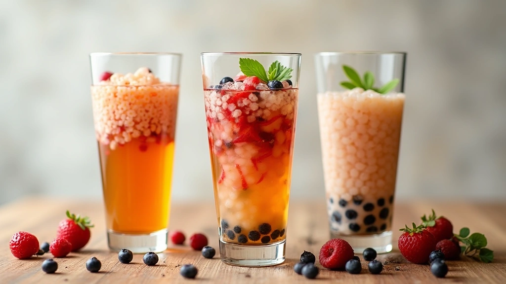 Taiwanese Bubble Tea with Fresh Fruits (Authentic Recipe) - Step 5: Assemble the Bubble Tea