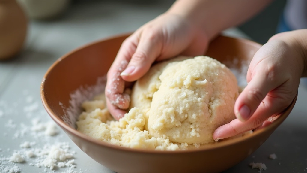 Tapioca Pearls Recipe for Bubble Tea – Soft & Chewy Every Time - Step 2: Make the Dough