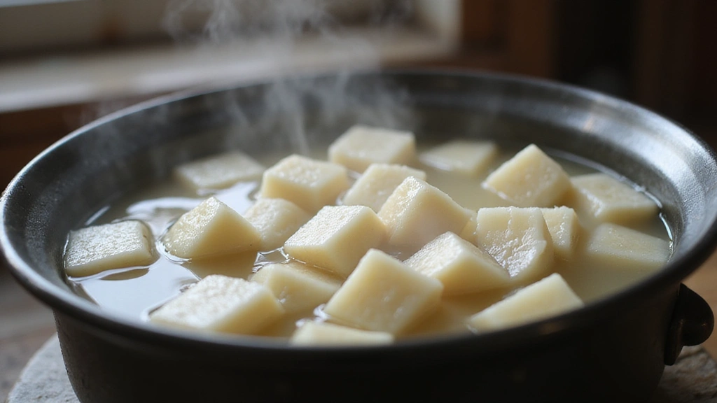 Taro Pearls Bubble Tea Recipe That’s Creamy and Sweet - Step 4: Cook Taro