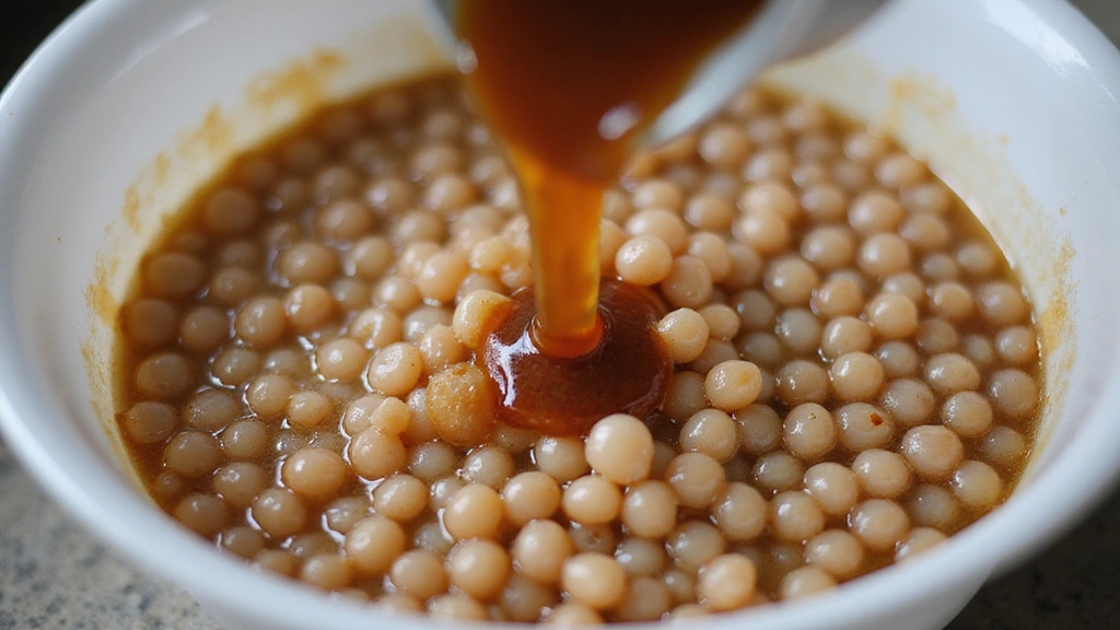 Two Bubble Tea Drinks in Jars You’ll Want to Try Today - Step 3: Sweeten the Pearls