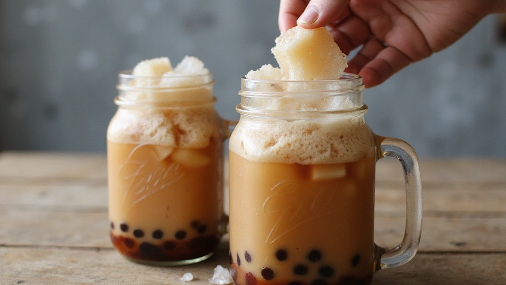 Two Bubble Tea Drinks in Jars You’ll Want to Try Today - Step 6: Add Ice