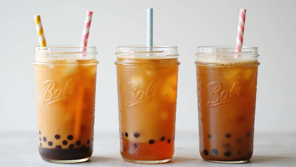 Two Bubble Tea Drinks in Jars You’ll Want to Try Today - Step 7: Garnish and Serve