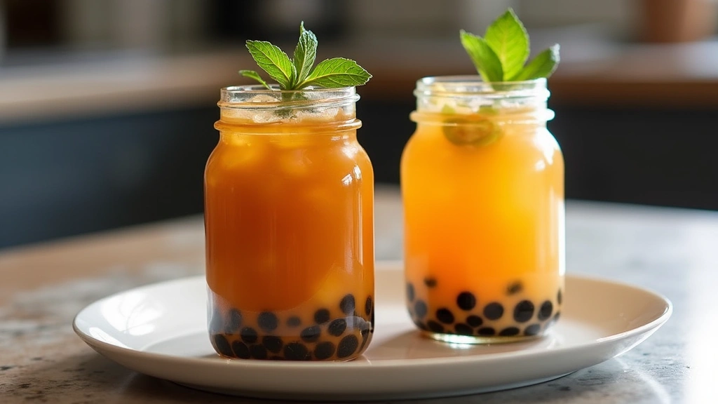 Two Bubble Tea Drinks in Jars You’ll Want to Try Today