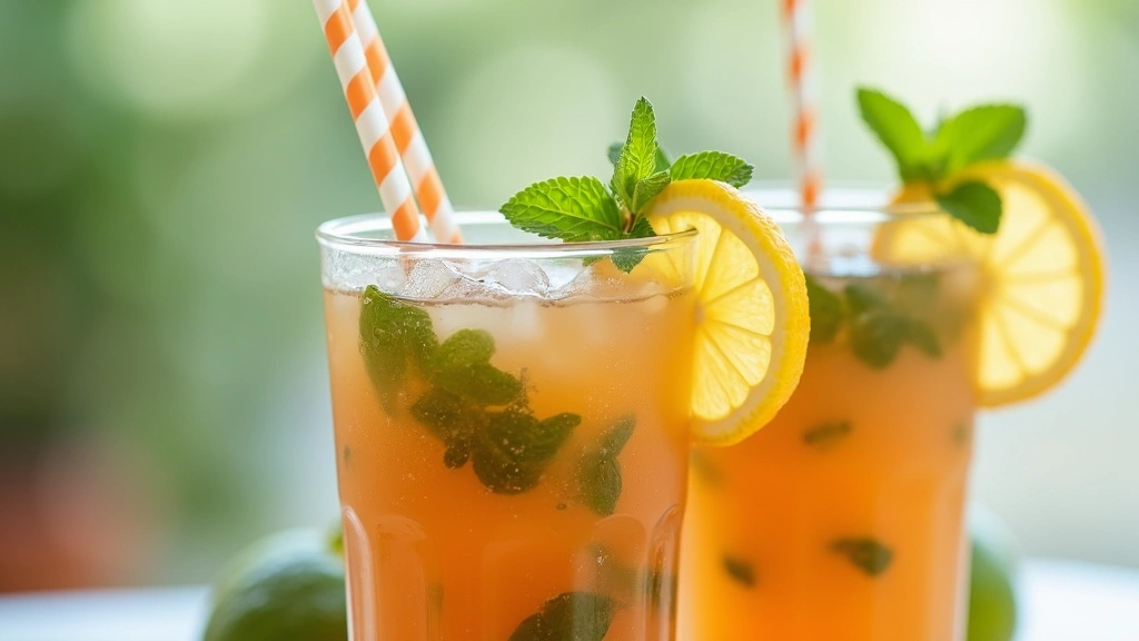 Two Glasses of Bubble Tea – Cute Aesthetic Drink Photos Idea - Step 6: Final Touches