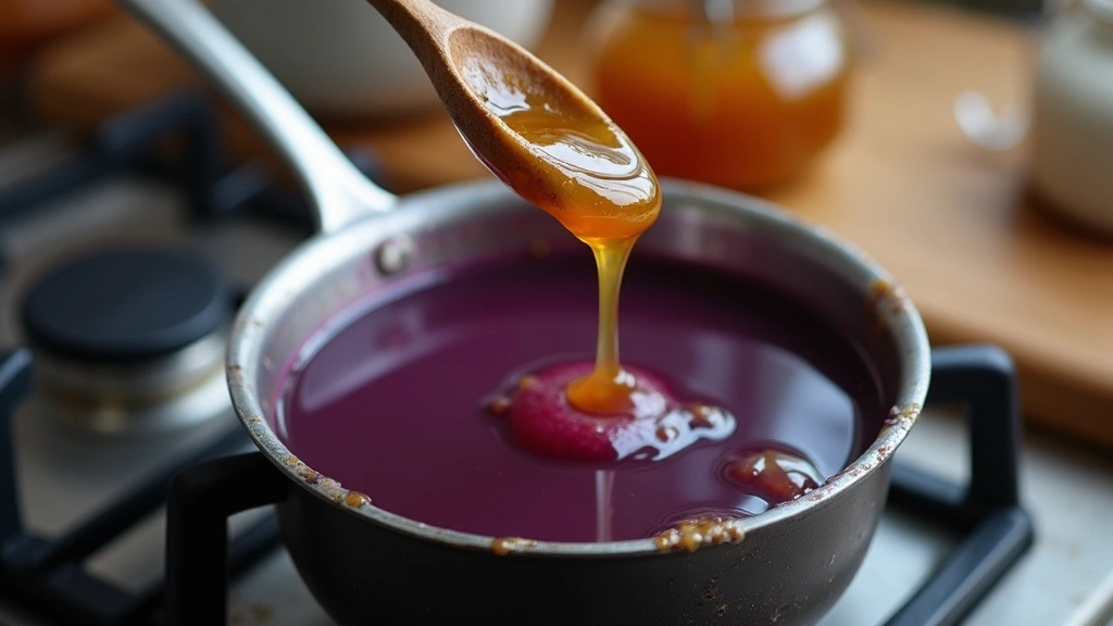 Ube Bubble Tea Recipe That’s Instagram-Worthy - Step 5: Sweeten Ube Base