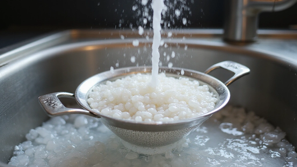 Vanilla Bubble Tea Recipe You’ll Want Every Day - Step 3: Rinse and Drain the Pearls