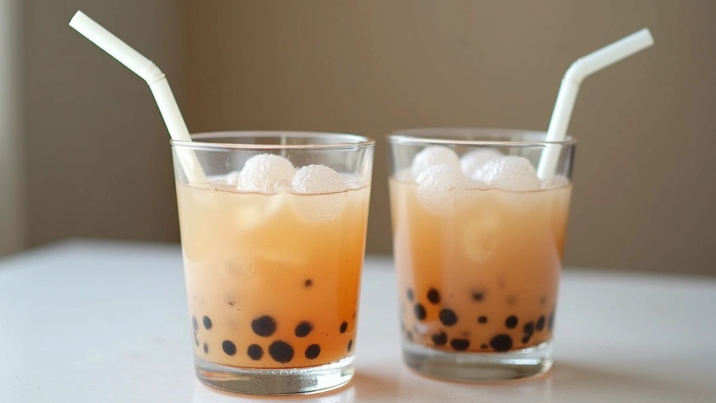 Vanilla Bubble Tea Recipe You’ll Want Every Day - Step 7: Insert Bubble Tea Straws