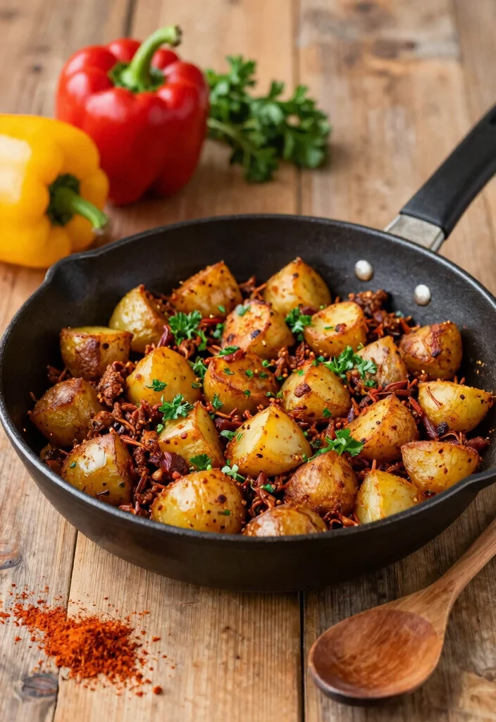10 Chorizo Dinner Recipes for Easy Bold Weeknight Flavor - 1. Spicy Chorizo and Potato Skillet
