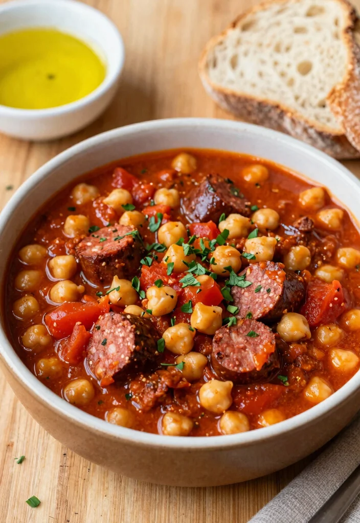 10 Chorizo Dinner Recipes for Easy Bold Weeknight Flavor - 5. Chorizo and Chickpea Stew