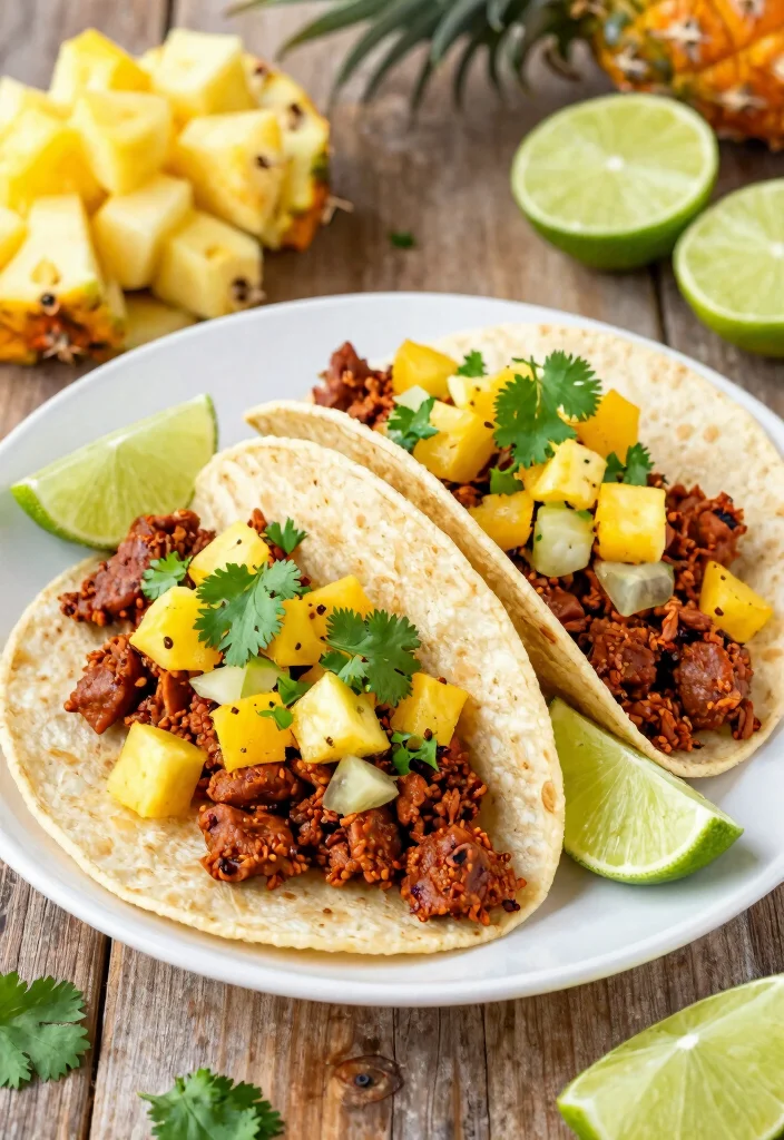 10 Chorizo Dinner Recipes for Easy Bold Weeknight Flavor - 7. Chorizo Tacos with Pineapple Salsa