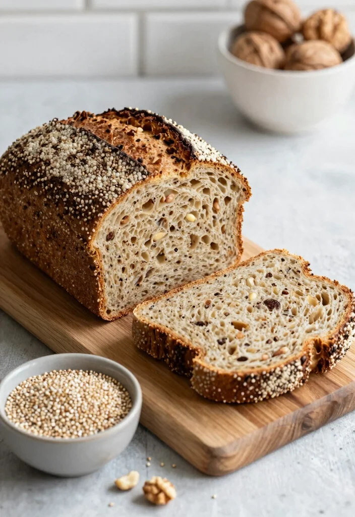 10 Easy Dessert Bread Recipes for Soft Sweet Homemade Loaves - 9. Nutty Quinoa Bread