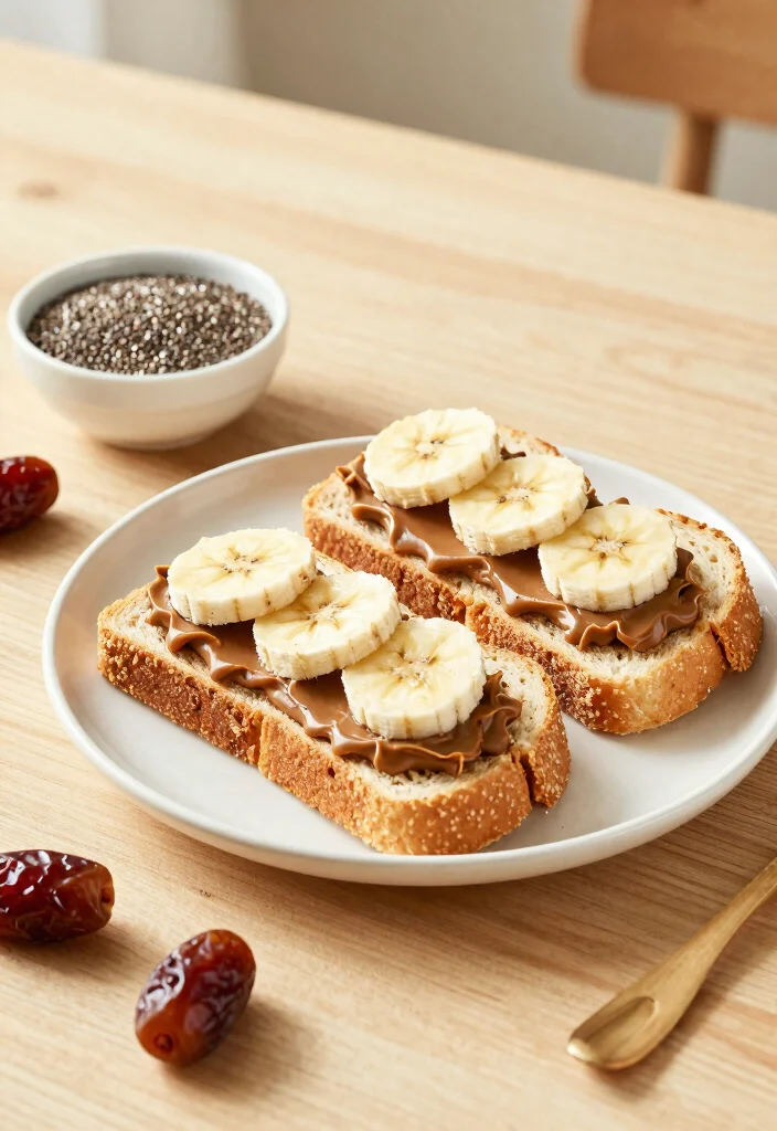 10 Healthy Date Recipes for Simple Naturally Sweet Snacks - 5. Date and Almond Butter Sandwiches