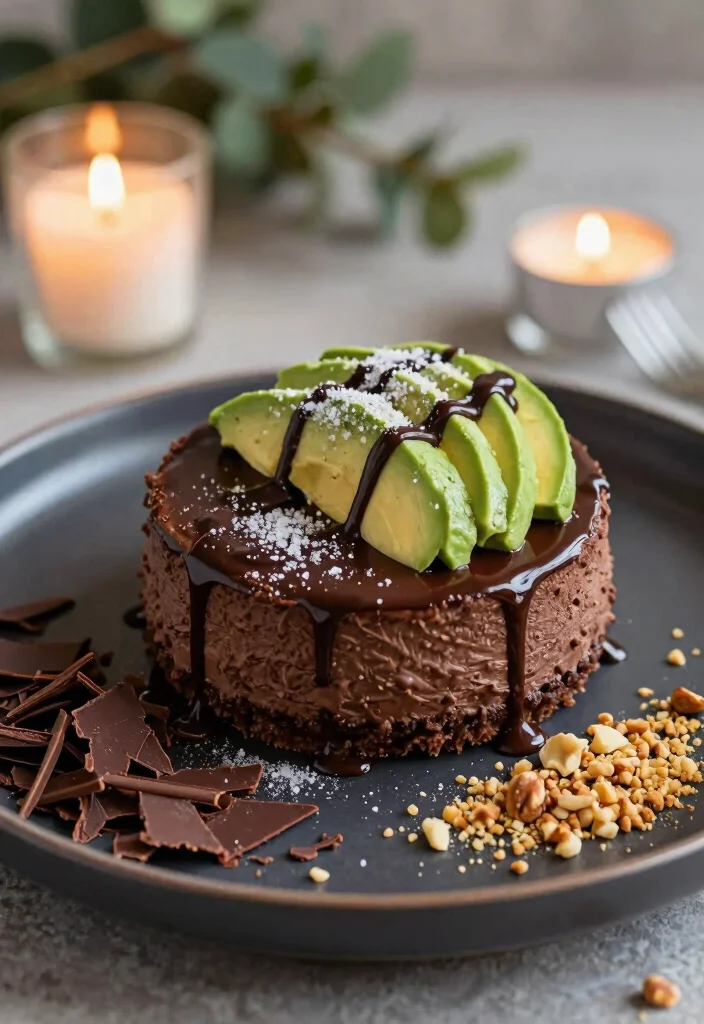 10 Keto Cheesecake Recipes for Easy Low-Carb Sweet Treats - 2. Chocolate Avocado Keto Cheesecake