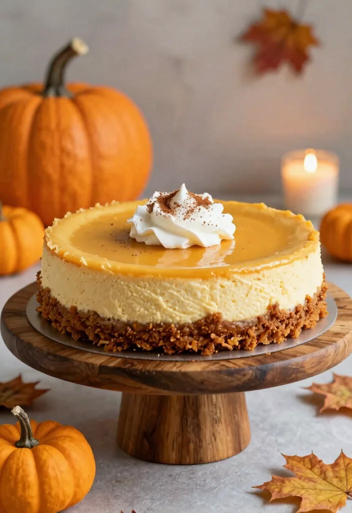 10 Keto Cheesecake Recipes for Easy Low-Carb Sweet Treats - 4. Pumpkin Spice Keto Cheesecake