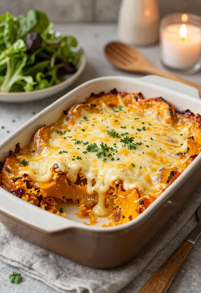 10 Keto Squash Recipes for Cozy Low-Carb Seasonal Meals - 5. Savory Winter Squash Casserole
