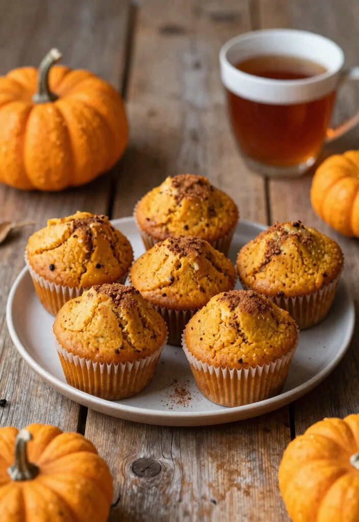 10 Keto Squash Recipes for Cozy Low-Carb Seasonal Meals - 6. Pumpkin Spice Muffins