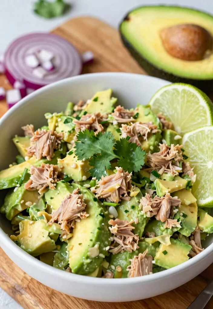 10 Keto Tuna Recipes for Easy Protein-Rich Low-Carb Meals - 1. Creamy Avocado Tuna Salad