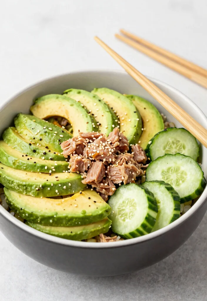 10 Keto Tuna Recipes for Easy Protein-Rich Low-Carb Meals - 10. Tuna Poke Bowl