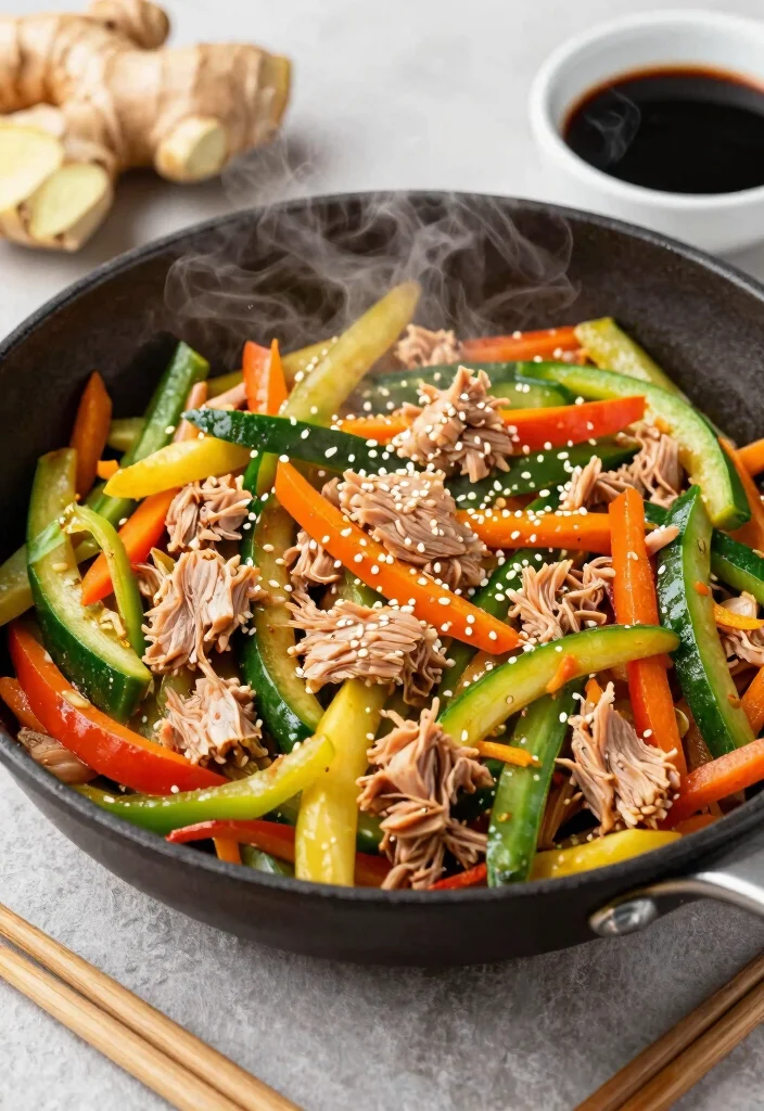 10 Keto Tuna Recipes for Easy Protein-Rich Low-Carb Meals - 9. Tuna and Vegetable Stir-Fry