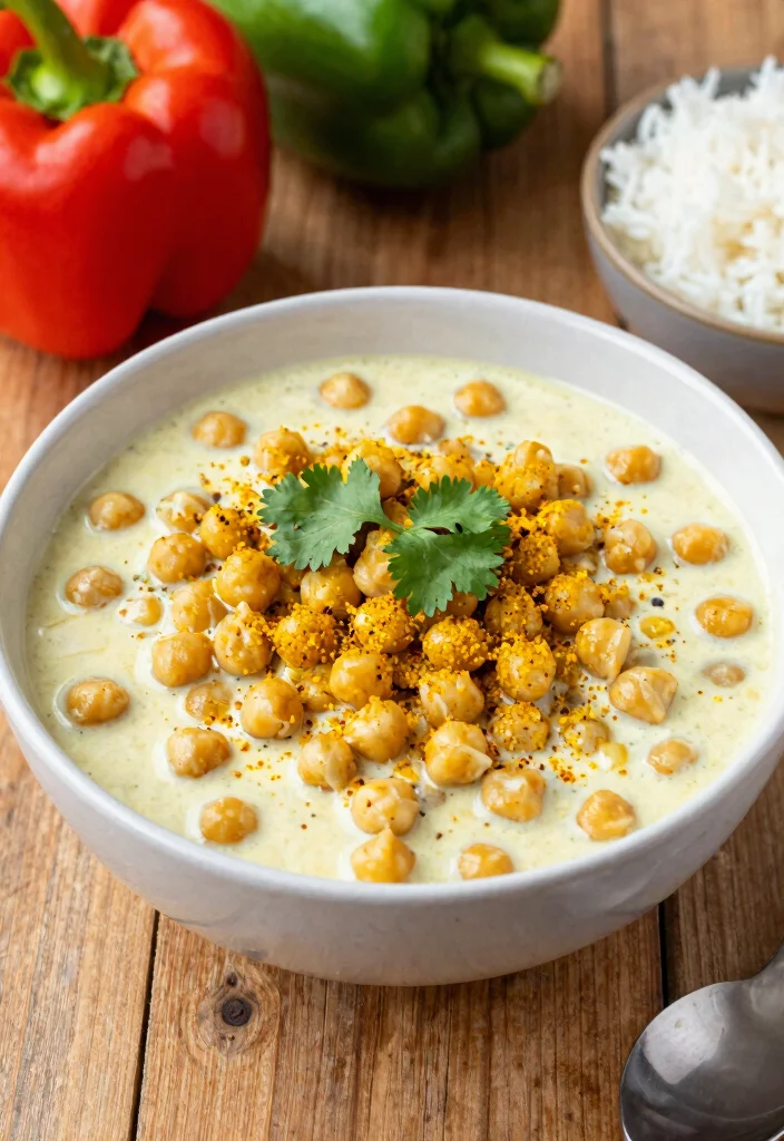 10 Soy-Free Vegan Recipes for Simple Allergen-Friendly Meals - 1. Creamy Coconut Curried Chickpeas
