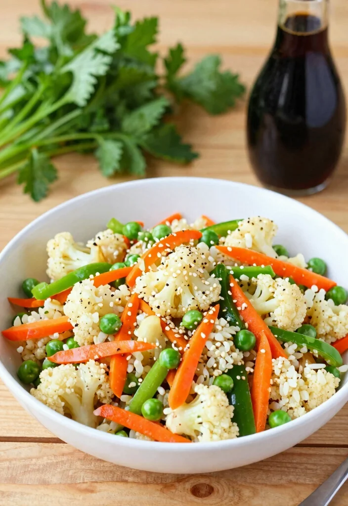 10 Soy-Free Vegan Recipes for Simple Allergen-Friendly Meals - 4. Cauliflower Rice Stir-Fry